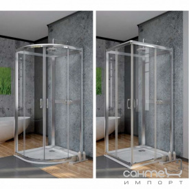 Задние стенки 2S Radaway 80 для Premium Plus A и Premium Plus C 33443-01-06N (хром/фабрик)
