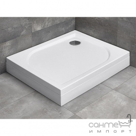 Душовий піддон Radaway Delos D 100 + права панель (4D17515-03R)