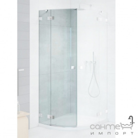 Ліва частина душової кабіни Radaway Essenza Pro PDD 100L 10095100-54-01L скло прозоре / чорний