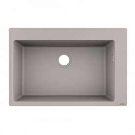 Кухонная мойка Hansgrohe S510-F660 770х510, Concretegrey (43313380)