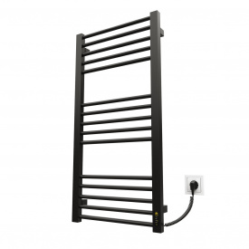 Полотенцесушитель KOSSER Стэп 1000х500 ER тайм. черный