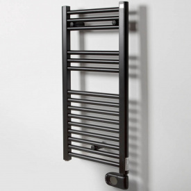 Полотенцесушитель электрический Zehnder Aura 1226х500мм, 750 Вт, черный матовый (PBEBZ-120-50-MQ)