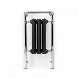 Полотенцесушитель водяной Terma PLAIN TOWEL RAIL 900x490 черный (Flat Black)