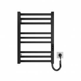 Полотенцесушитель электрический Hygge Family Greenwich 570x430 с регулятором, черный матовый (Копировать)