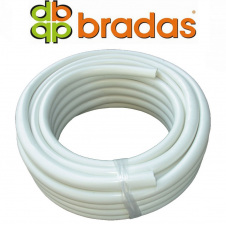 Шланг игелитовый белый, GUTTASYN WHIT IGB10*1,5 50 м, Bradas Белый