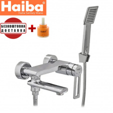 Змішувач для ванни короткий ніс HAIBA Bavariya EURO (Chr-009)