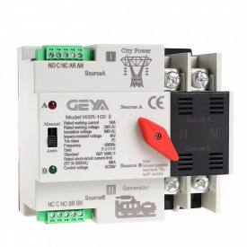 Автомат ввода резерва Geya W2R-2P-63 DIN (101063)