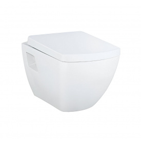 Унитаз подвесной Creavit Tetra TP326-11CB00E-0000 без крышки, белый