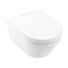 Унитаз подвесной Villeroy &amp; Boch Architectura Directflush без ободка, с крышкой Soft Closing, белый (4694HR01)