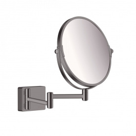 Зеркало для бритья Hansgrohe AddStoris, черный матовый хром (41791340)