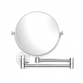 Зеркало косметическое Stellaforme Dodatki 28х36х27, увеличение х5, хром