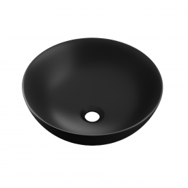 Раковина накладная Excellent Luqa CEAC.6401.400.BLM 400 круглая черная матовая