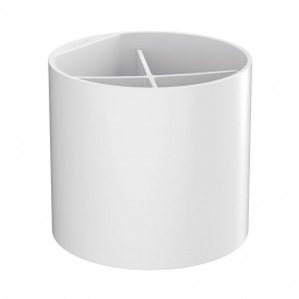 Стакан глубокий Hansgrohe WallStoris 12.6x10.8 см, белый матовый (27921700)