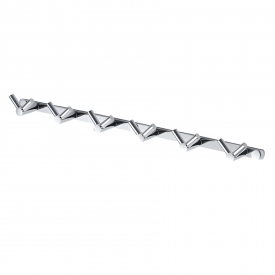 Крючок Stellaforme Dodatki 25х410х40 6 шт двойной хром
