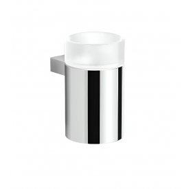 Стакан для зубных щёток Stellaforme Soul 7x10x12,5 с держателем, хром