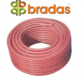 Шланг технічний TECHNICAL HOSE TH06*2,5RD 50 м, Червоний Bradas