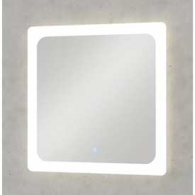 Зеркало для ванной комнаты MIRATER 800х700 прямоугольное с LED-подсветкой