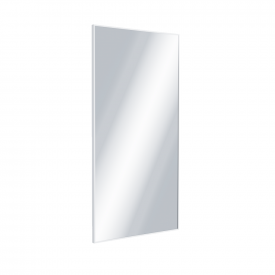 Зеркало для ванной комнаты Excellent Kuadro 100х50 см белое