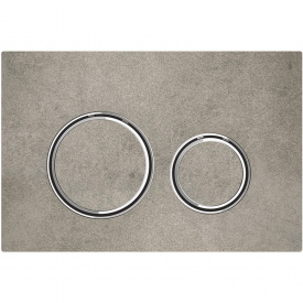 Клавиша смыва Geberit Sigma21, бетон/хром (115.884.JV.1)