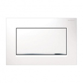 Смывная клавиша Geberit Sigma 30, белый/глянцевый хром (115.893.KJ.1)