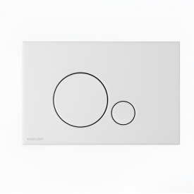 Клавиша смыва Excellent Ringo INEX.RI230.150.WH белая глянцевая