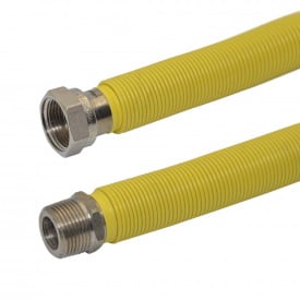 Шланг нержавійка газовий розтяжний Parigi SIM-G 25 AISI Ø1 ВЗ (425902)