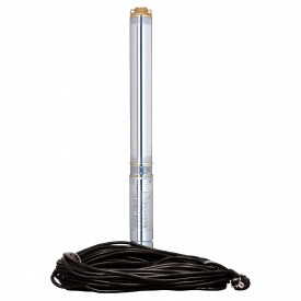 Насос погружной DONGYIN 0.55кВт H 85(55)м Q 40(25)л/мин Ø66мм 45м кабеля центробежный (777373)