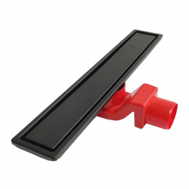 Душевой трап MESA Teknik Draingate 400 мм цельная крышка черный (00000017039)