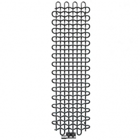 Дизайнерский радиатор отопления Terma PLC V 1800x463 вертикальный, черный