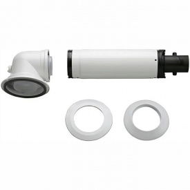 Bosch Комплект коаксиальный FC-Set80-C13x горизонтальный для конденсационных котлов, длина 335-530 мм, диаметр 80/125 мм