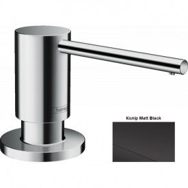 Дозатор кухонный для моющего Hansgrohe A41, 500 ml, Matt Black (40438670)