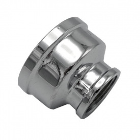 Муфта редукционная V&amp;G 3/4"x1/2" ВВ хромованная
