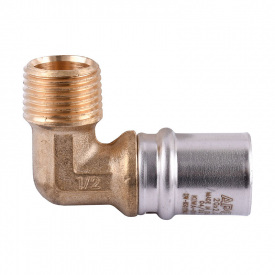 Уголок с наружной резьбой пресс APE ITALY AP 153 1/2″х20