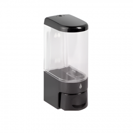 Диспенсер для жидкого мыла Stellaforme Dodatki 85х165 глянцевый черный