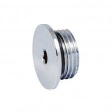 Заглушка Schlosser GZ 1/2" для радиаторов, латунь (205.01)