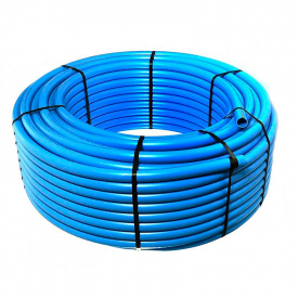 Труба полиэтиленовая ПЕ EKO-MT 25x2мм PN6 синяя (бухта 200м)