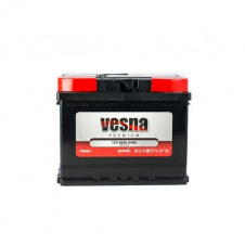 Аккумулятор автомобильный Vesna 66 Ah/12V Premium Euro (415 266)