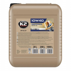 Моторное масло K2 Semisynthetic XL SL/CF 10W-40 20 л (O20420E) Винница