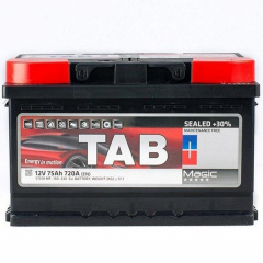 Аккумулятор автомобильный TAB 75 Ah/12V Magic Euro (Низький) (189 072) Ковель