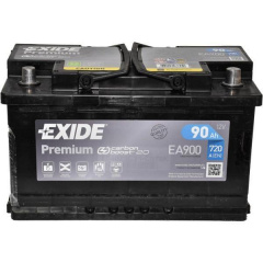 Аккумулятор автомобильный EXIDE PREMIUM 90Ah Ев (-/+) 720EN (EA900) Курінь