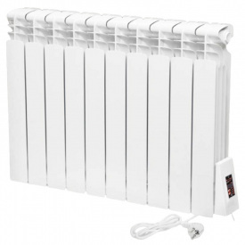 Электрический радиатор ERAFLYME STANDART 10R 560х855 1200Вт 20м2, белый (0,56м)