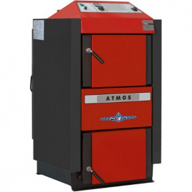 Пиролизный котел Atmos DC 25 GS 25 кВт 250м2 с автоматикой