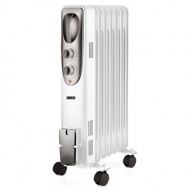 Масляный обогреватель Zanussi ZOH/ES 2кВт 25м2, белый (ZOH/ES-09WN)
