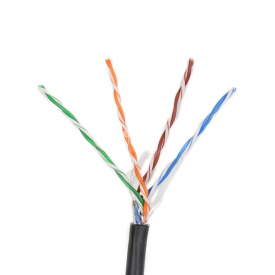 Кабель витая пара GoldMine GM UTP 4х2х24AWG(0,51) СU CAT.5E PE бухта 305 м
