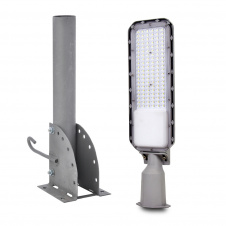 Комплект вуличного освітлення Кронштейн ZelK КСУР та Світильник Lightwell ZY-DY11-65K-200W SMD