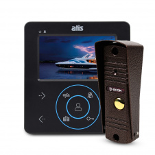Комплект відеодомофона Atis AD-480MB та BCOM BT-305HR Cooper
