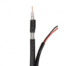 Фото - Кабель RG690-Cu+2*0.75 PE бухта 305м Кабель RG690-Cu+2*0.75 PE бухта 305м