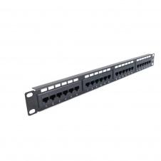 Патч-панель Hypernet 24 порта UTP 1U кат 6е PP-KUTP6-24-NM