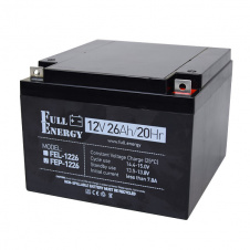 Акумулятор 12В 26 Ач для ДБЖ Full Energy FEP-1226