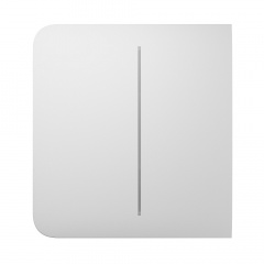 Кнопка Ajax SideButton 2-gang white для двухклавишного выключателя Хуст